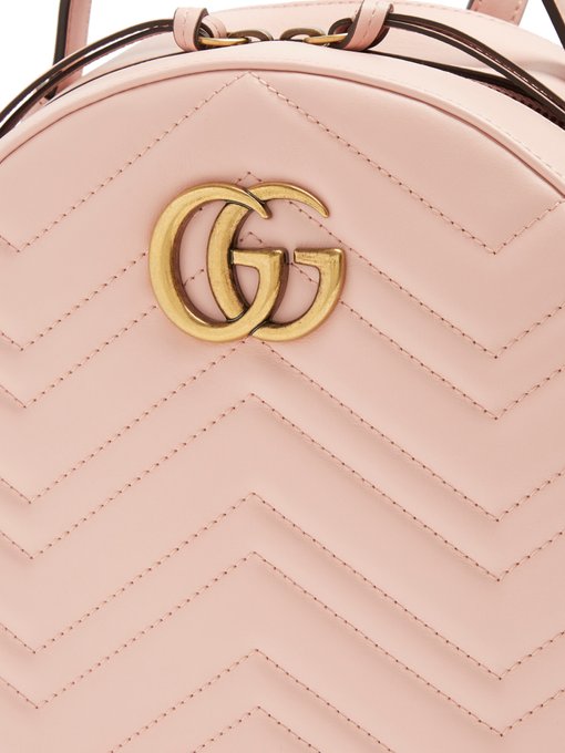 gucci marmont pink backpack