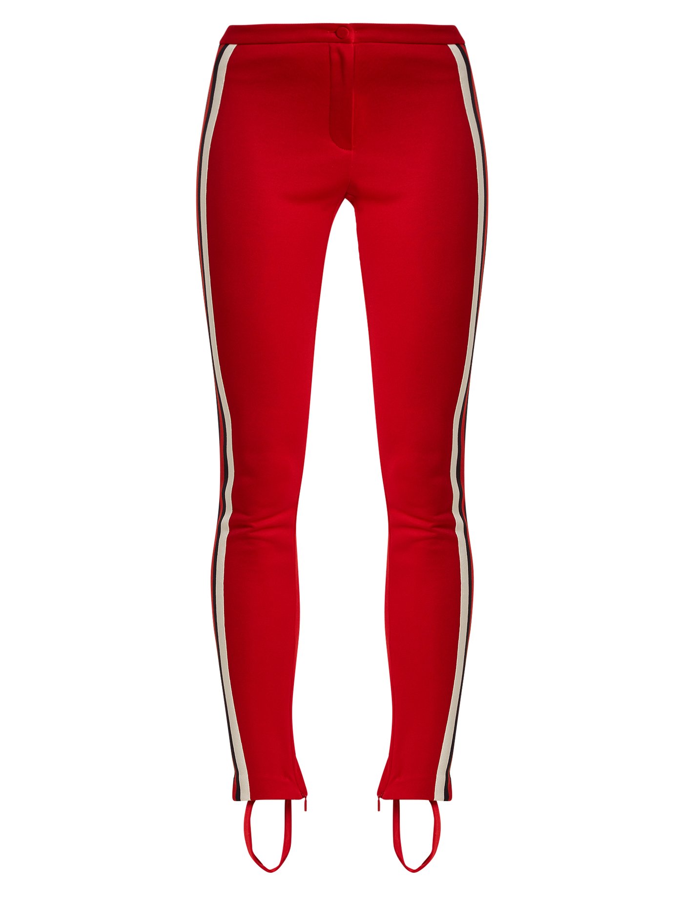 gucci red stripe pants