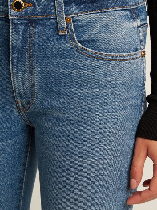 Alissa mid-rise slim-leg boyfriend jeans | Khaite | MATCHESFASHION.COM US