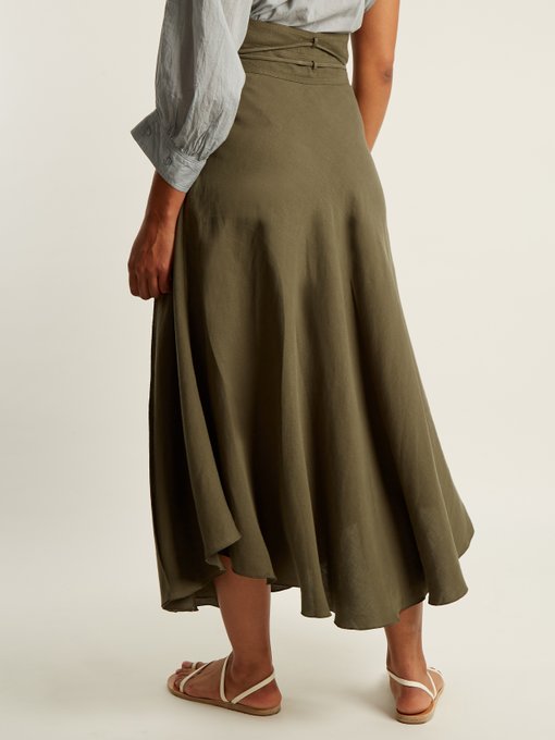 Rosehip tie-waist skirt | Apiece Apart | MATCHESFASHION US