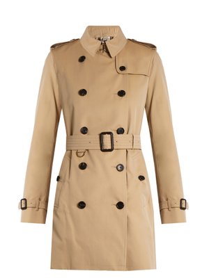 Kensington mid-length gabardine trench coat | Burberry | MATCHESFASHION ...