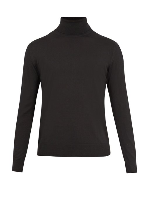 Roll-neck wool sweater | Prada | MATCHESFASHION.COM UK
