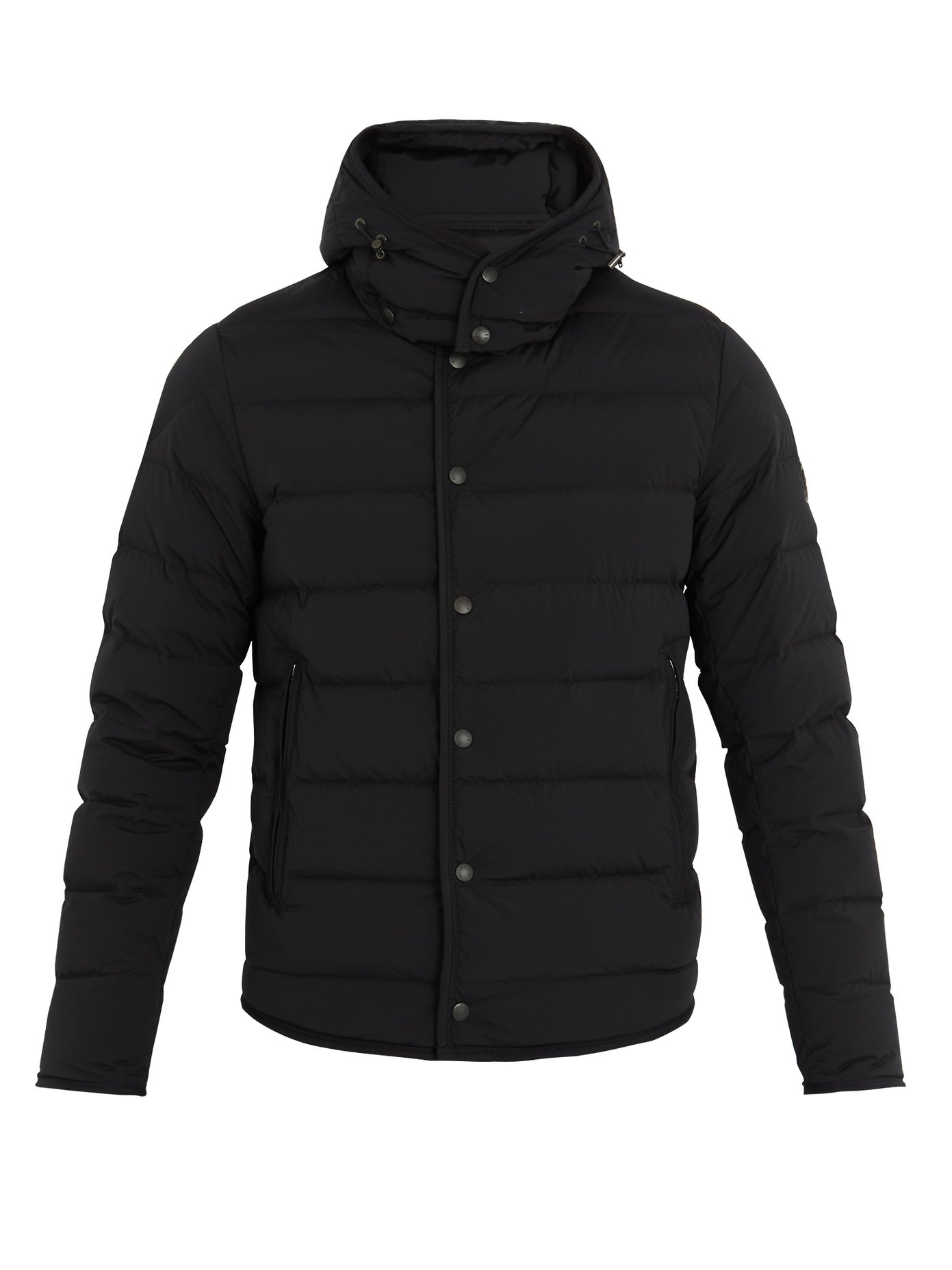 Nazaire detachable-hood quilted-down 