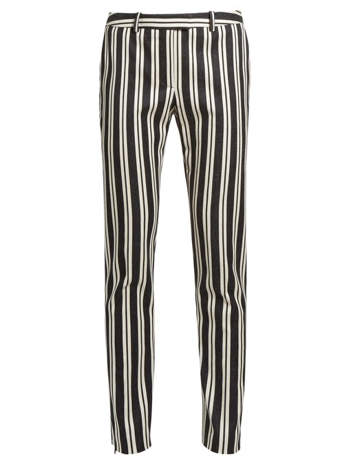 Henri stripe-print wool-blend trousers | Altuzarra | MATCHESFASHION UK