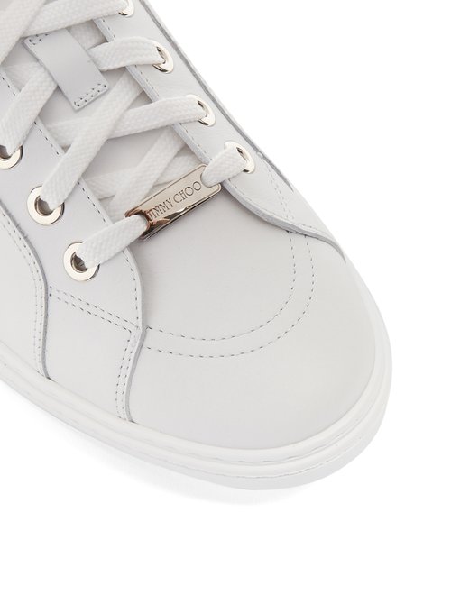 Cash low-top leather trainers | Jimmy 