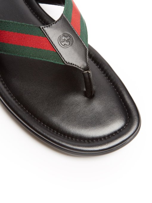 gucci titan flip flop