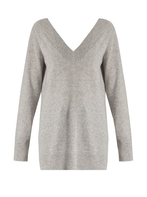 Linden deep V-neck cashmere sweater | Equipment | MATCHESFASHION UK