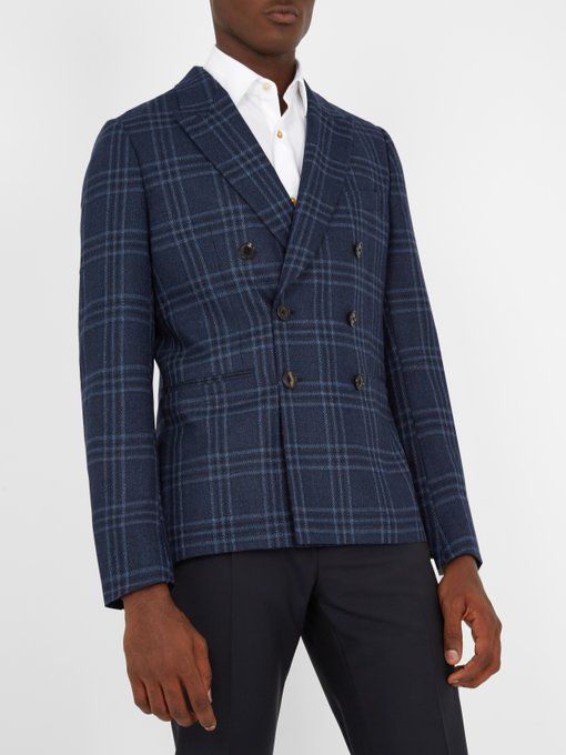 Soho-fit checked wool-blend blazer | Paul Smith | MATCHESFASHION UK