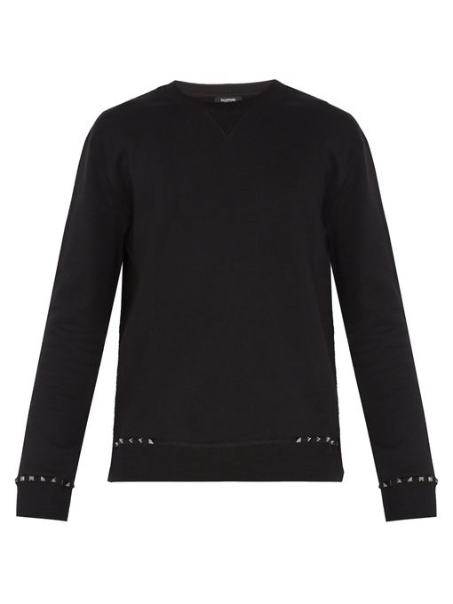 valentino rockstud sweatshirt