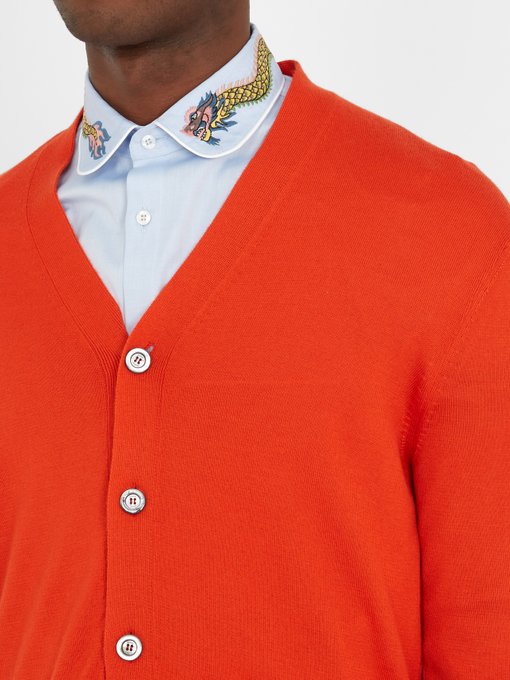 V-neck cashmere cardigan | Gucci | MATCHESFASHION US