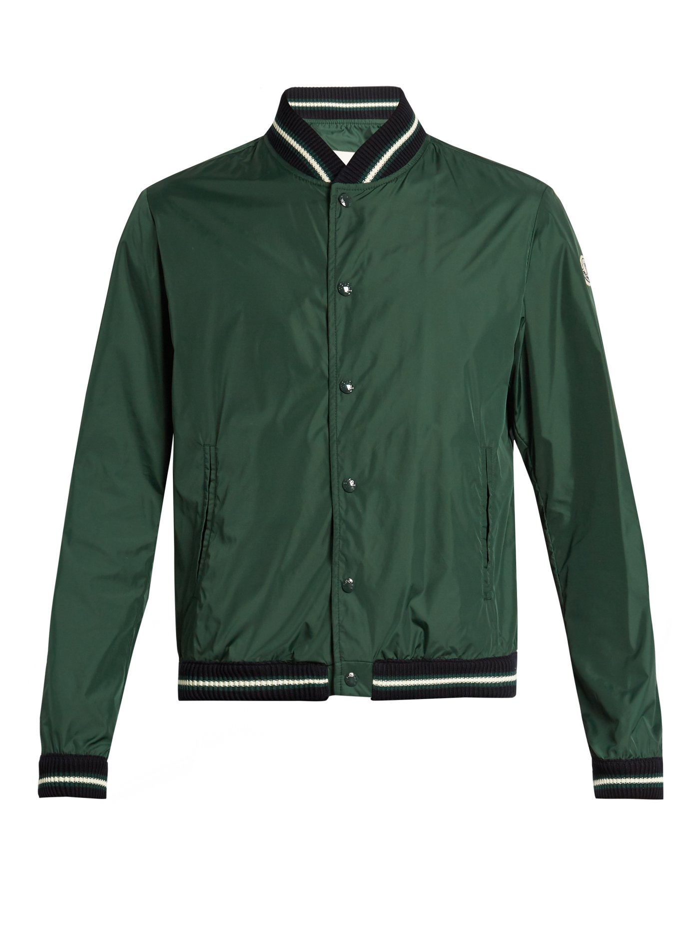 moncler green bomber jacket