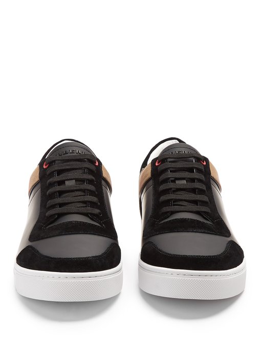 Reeth low-top leather trainers 
