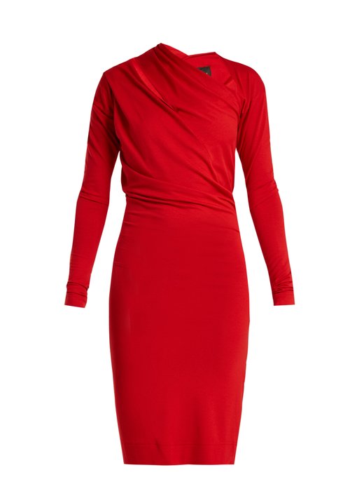 Timans asymmetric jersey dress | Vivienne Westwood Anglomania ...