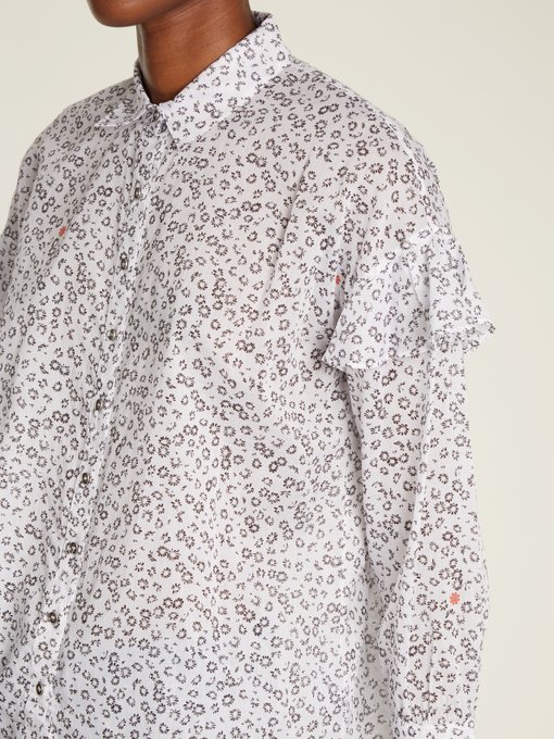 Baylis floral-print cotton-voile shirt | M.i.h Jeans | MATCHESFASHION ...