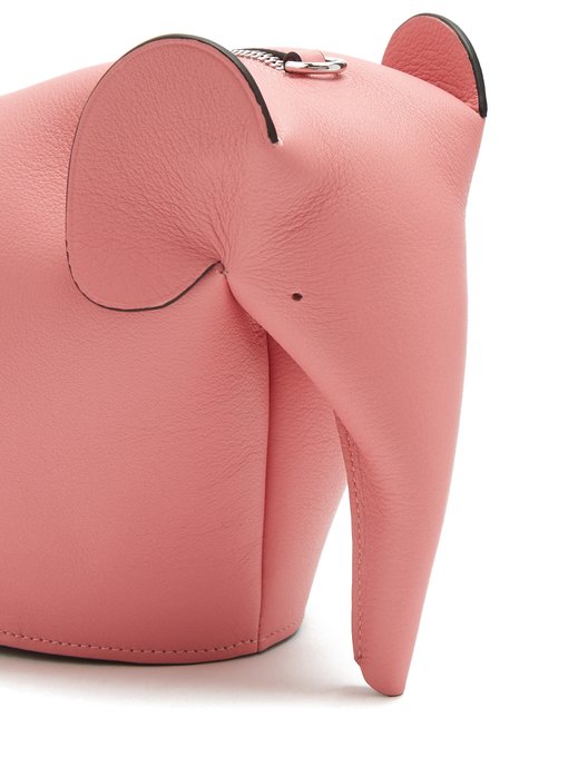 LOEWE Elephant Minibag Leather Shoulder Bag in Candy | ModeSens