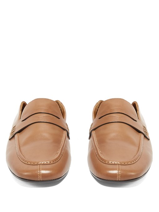 Étoile Fanzel collapsible-heel leather loafers | Isabel Marant ...