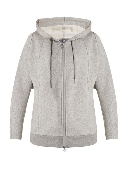 Essentials zip-through hooded sweatshirt | Adidas By Stella McCartney ...