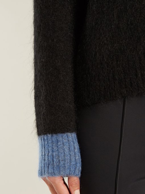 Rafa round-neck intarsia-knit sweater | Acne Studios | MATCHESFASHION ...