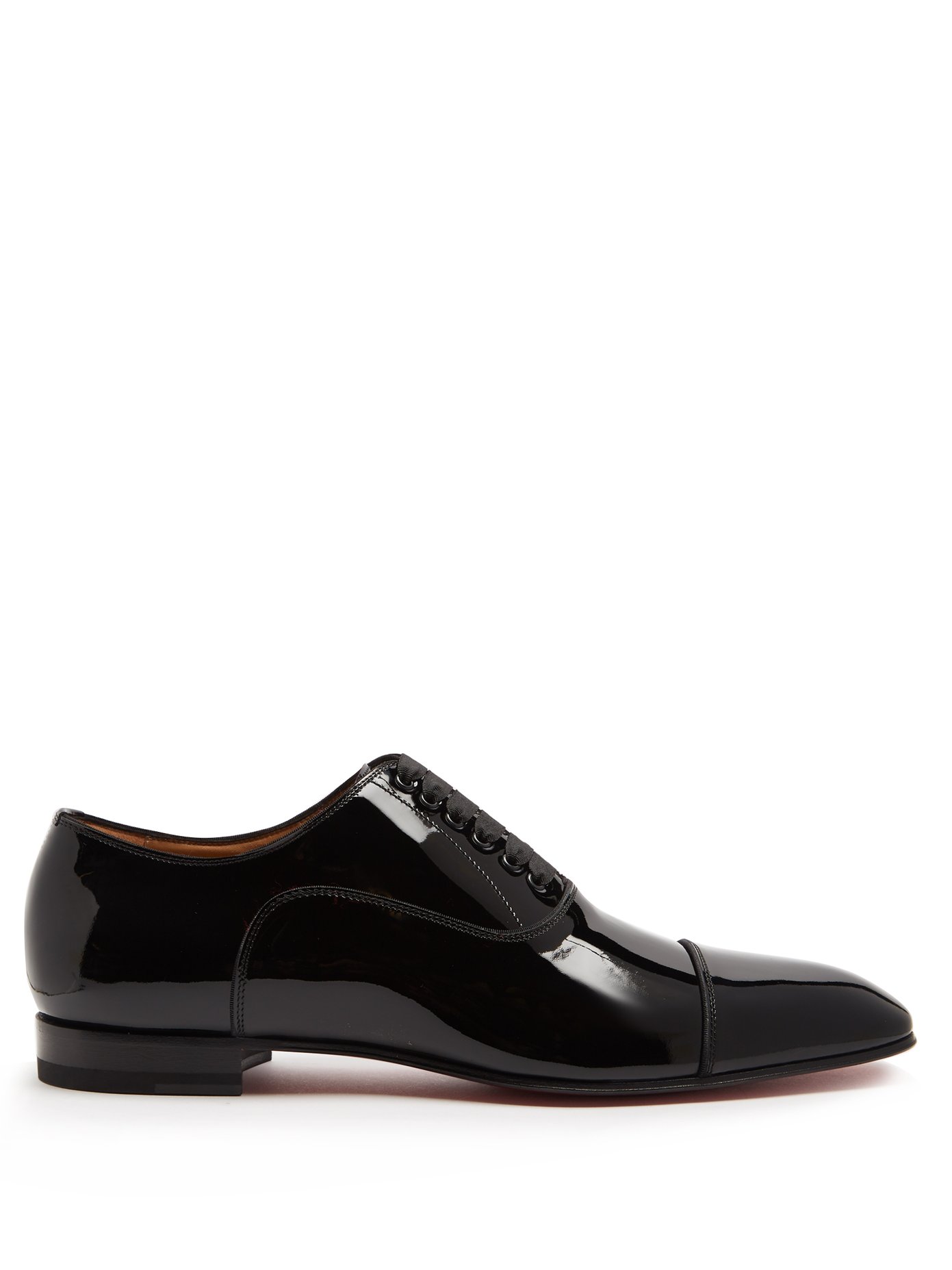 Greggo patent-leather derby shoes 