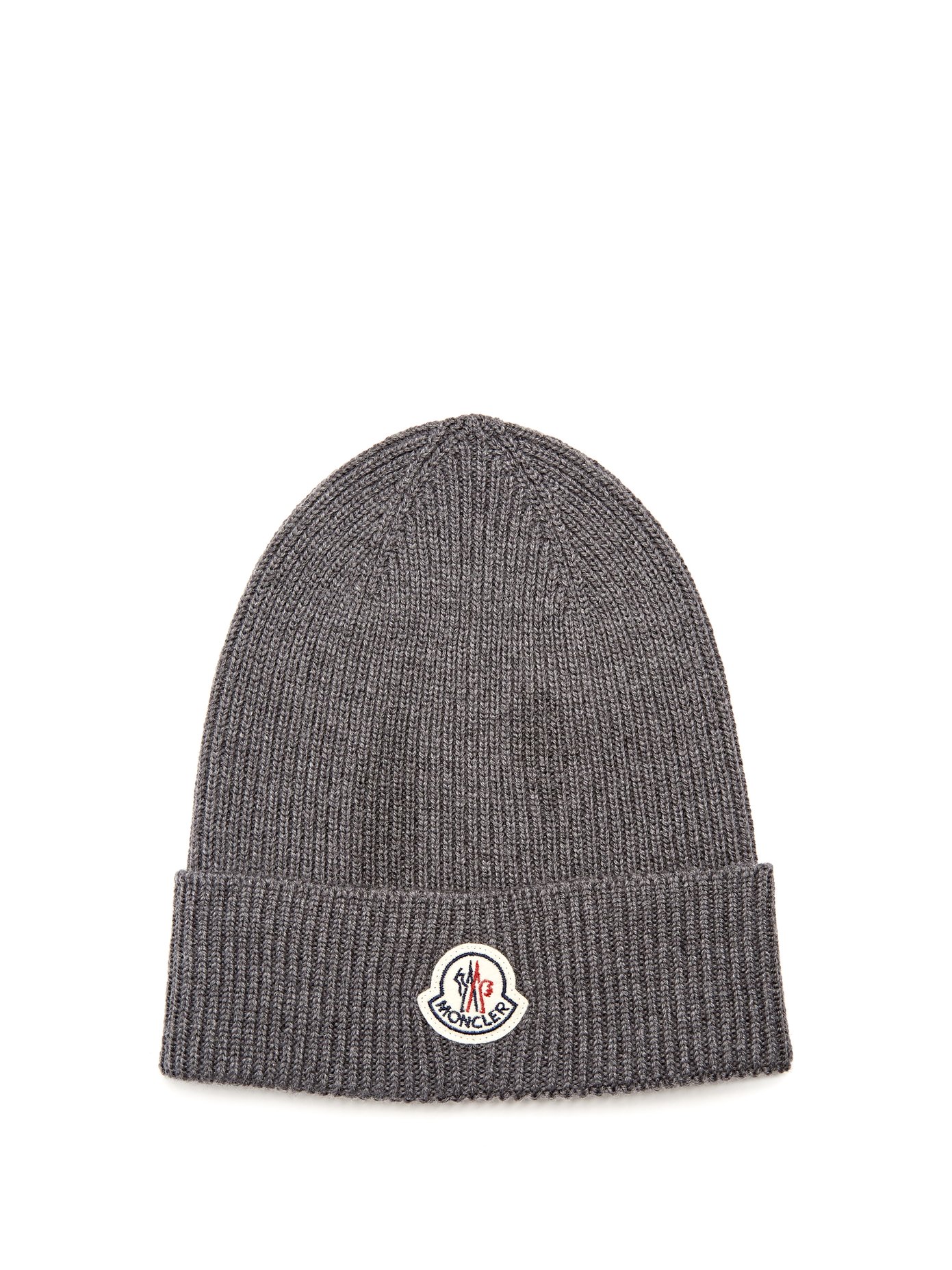 moncler ribbed knit beanie