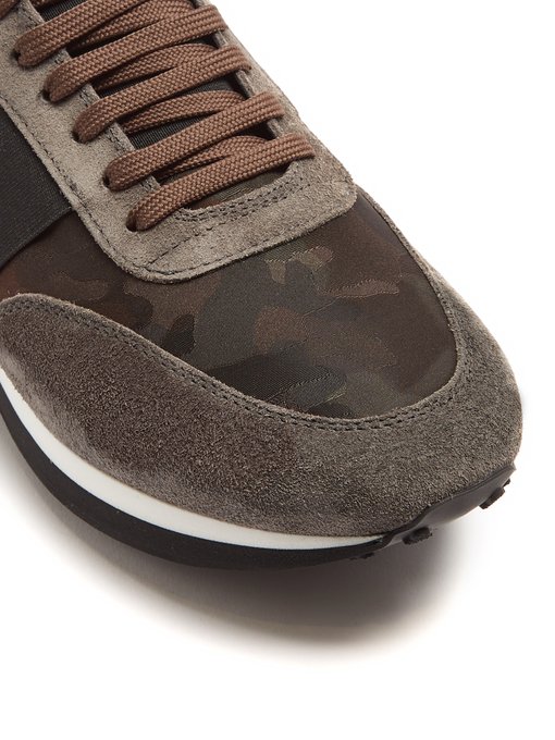 Horace camouflage-jacquard low-top 