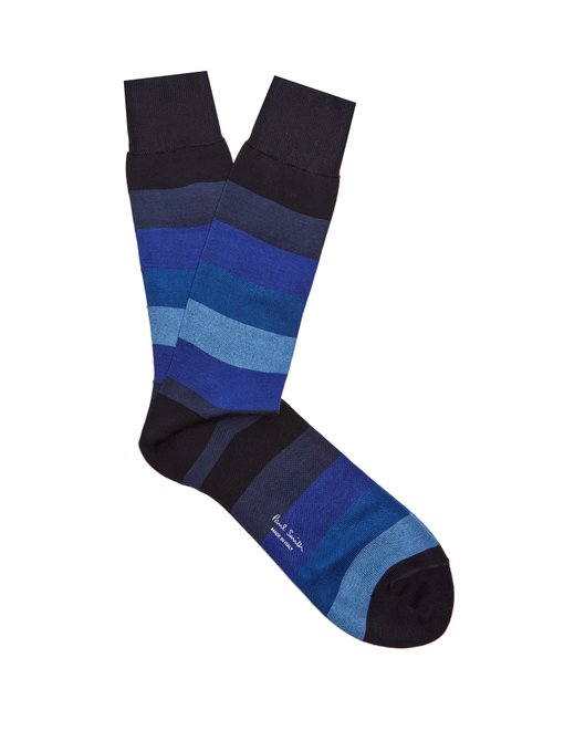 Striped cotton-blend socks | Paul Smith | MATCHESFASHION US