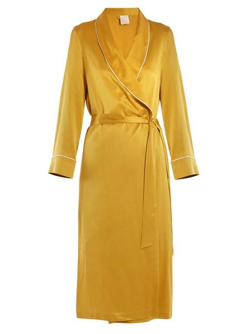 Bianca sandwashed-silk robe | MORPHO + LUNA | MATCHESFASHION US