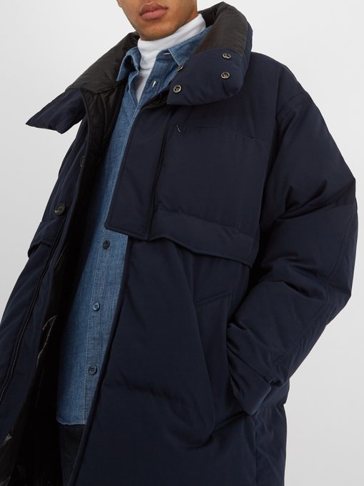 Minus West funnel-neck quilted-down coat | Acne Studios | MATCHESFASHION UK
