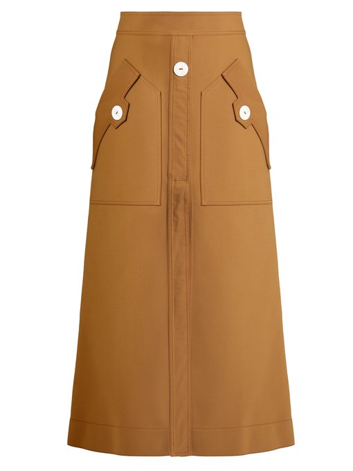 Ritzy A-line wool-blend skirt | Ellery | MATCHESFASHION UK