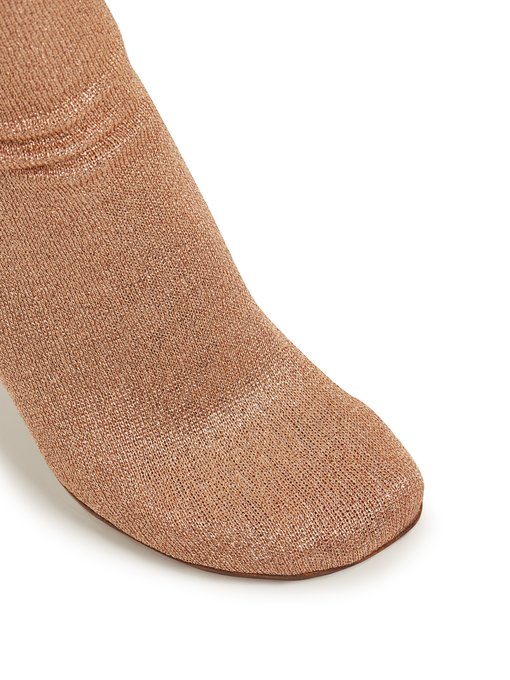 Lighter-heel sock ankle boots展示图