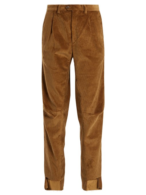 Oversized cotton-corduroy trousers | Vetements | MATCHESFASHION UK