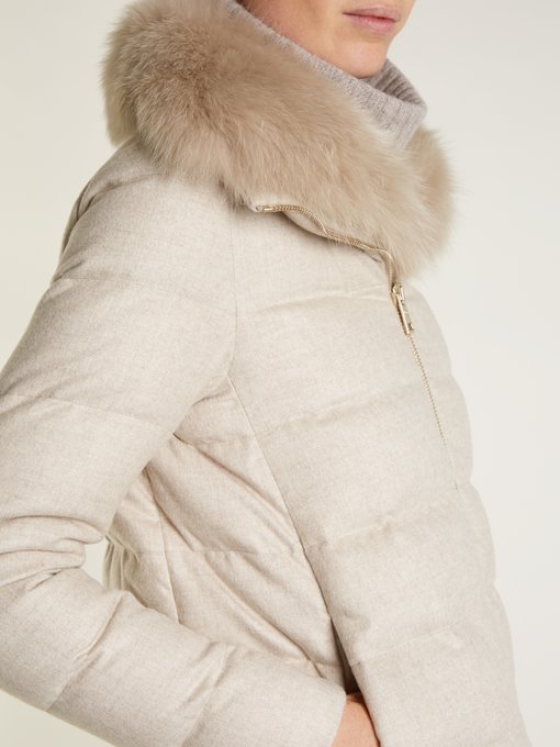 Silk and cashmere quilted down jacket | Herno | MATCHESFASHION US