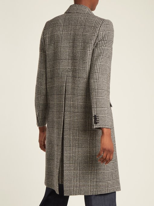 Double-breasted checked wool-tweed coat | Masscob | MATCHESFASHION UK