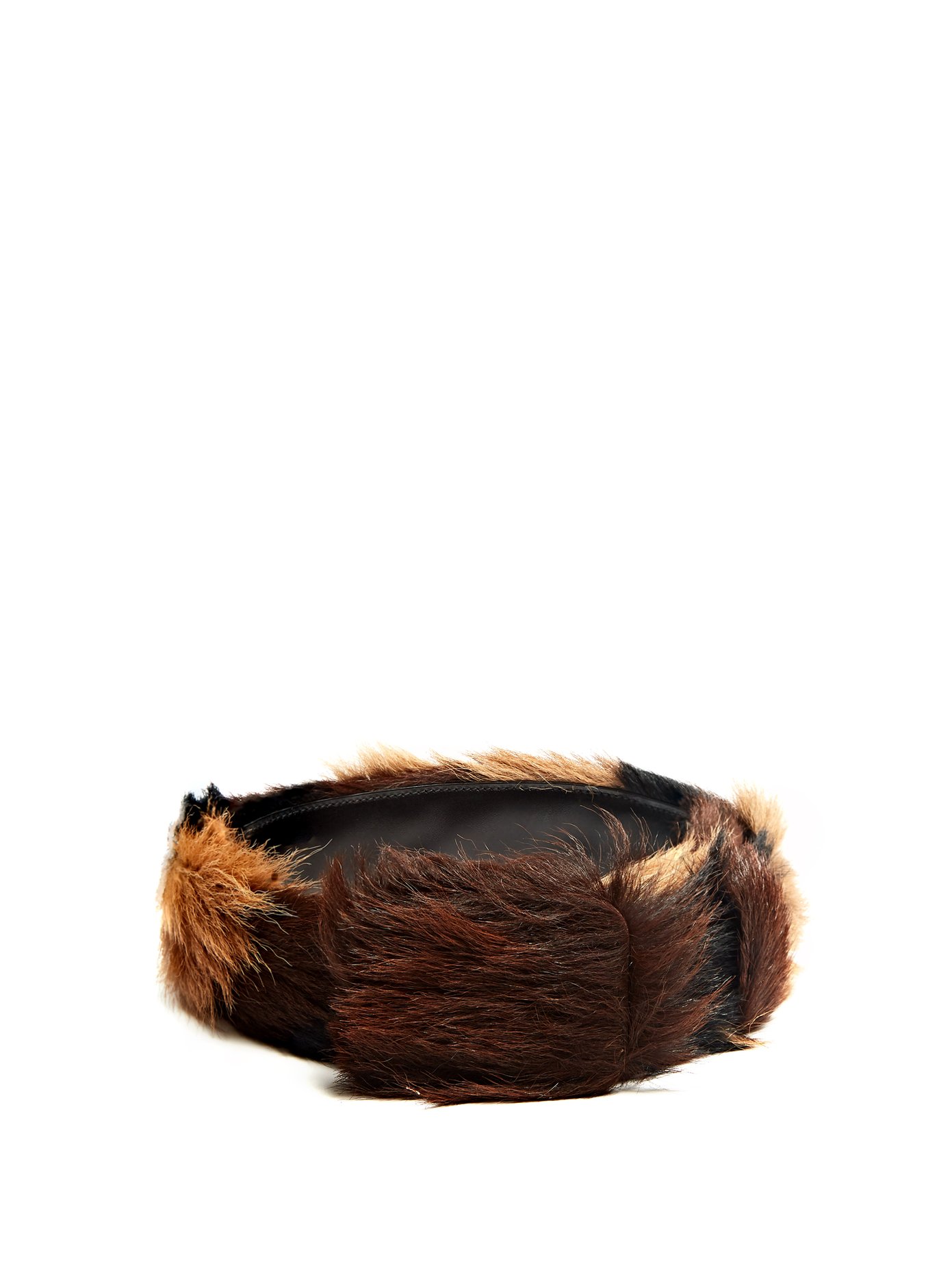 Tri-colour calf-hair belt | Prada 