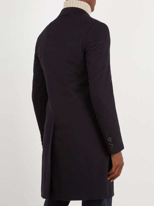 Double-breasted peak-lapel overcoat | Prada | MATCHESFASHION.COM US