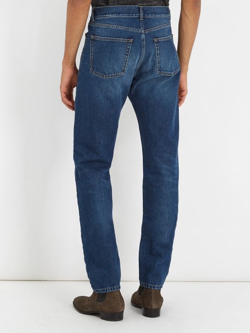 Star-embellished straight-leg jeans | Saint Laurent | MATCHESFASHION.COM UK