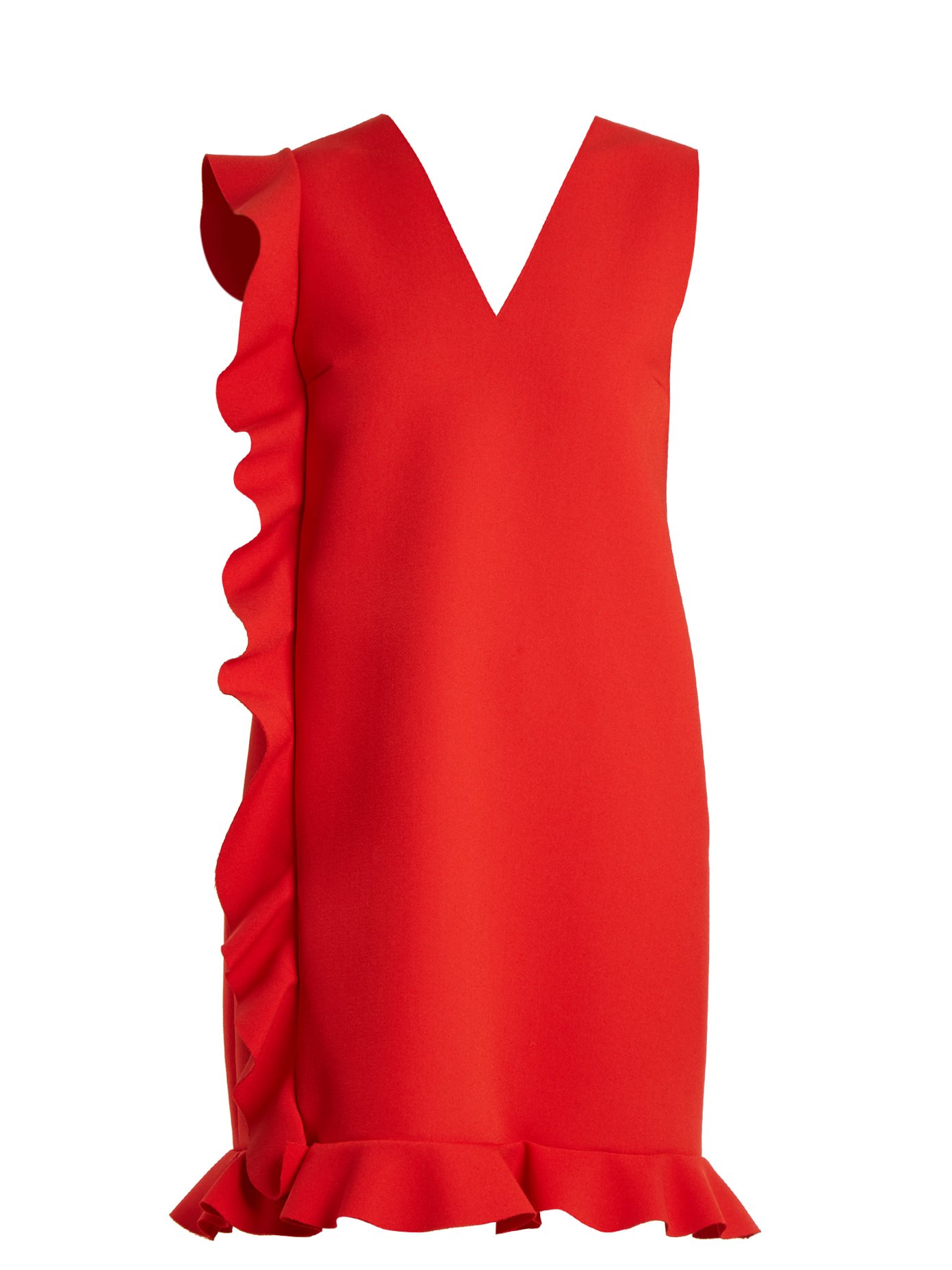 msgm red dress