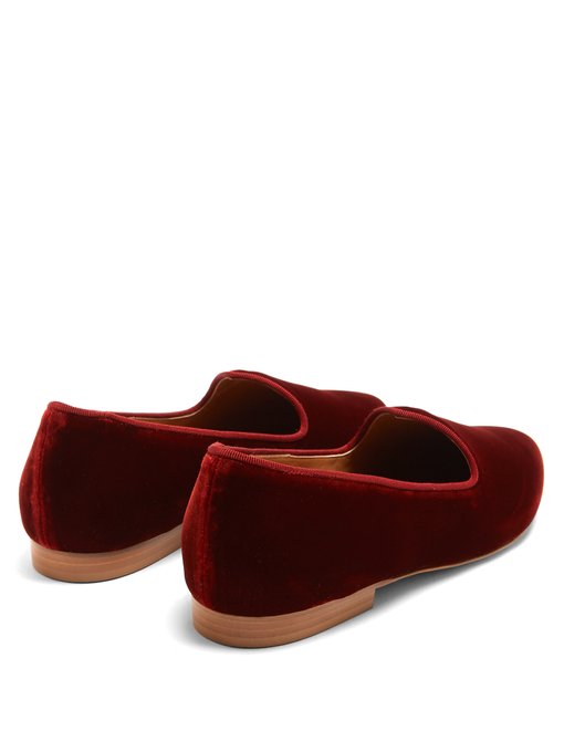 Venetian velvet slipper shoes | Le Monde Beryl | MATCHESFASHION.COM US