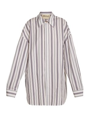 Oversized striped cotton shirtdress | A.W.A.K.E. Mode | MATCHESFASHION US