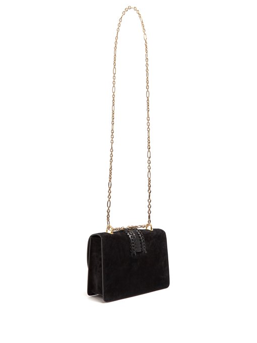 Ghianda braided-leather suede shoulder bag | Altuzarra | MATCHESFASHION UK