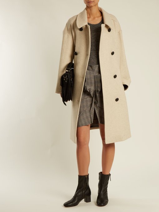 Flicka double-breasted wool-blend coat | Isabel Marant Étoile ...