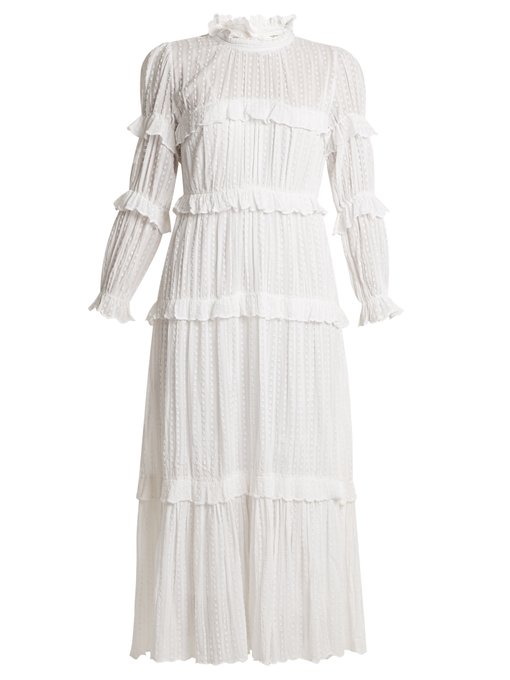 Yukio tiered maxi dress | Isabel Marant Étoile | MATCHESFASHION UK