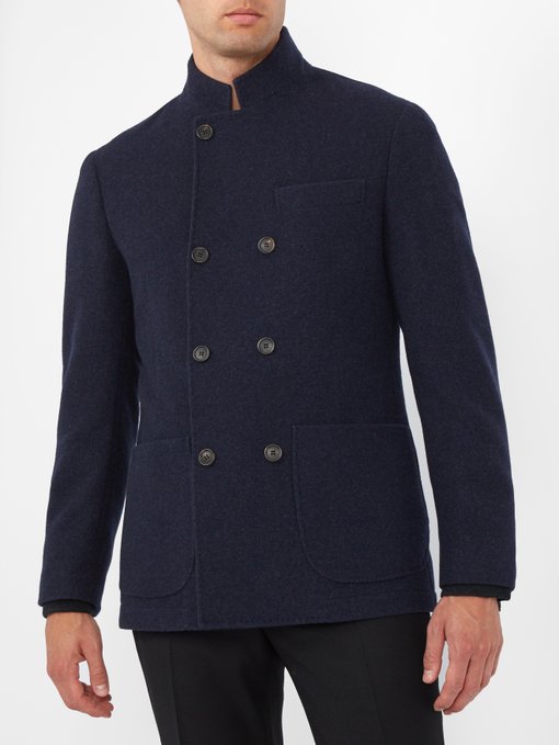 Double-breasted cashmere coat | Brunello Cucinelli | MATCHESFASHION US