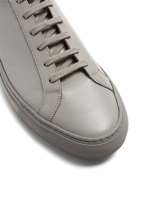 common projects grey leather
