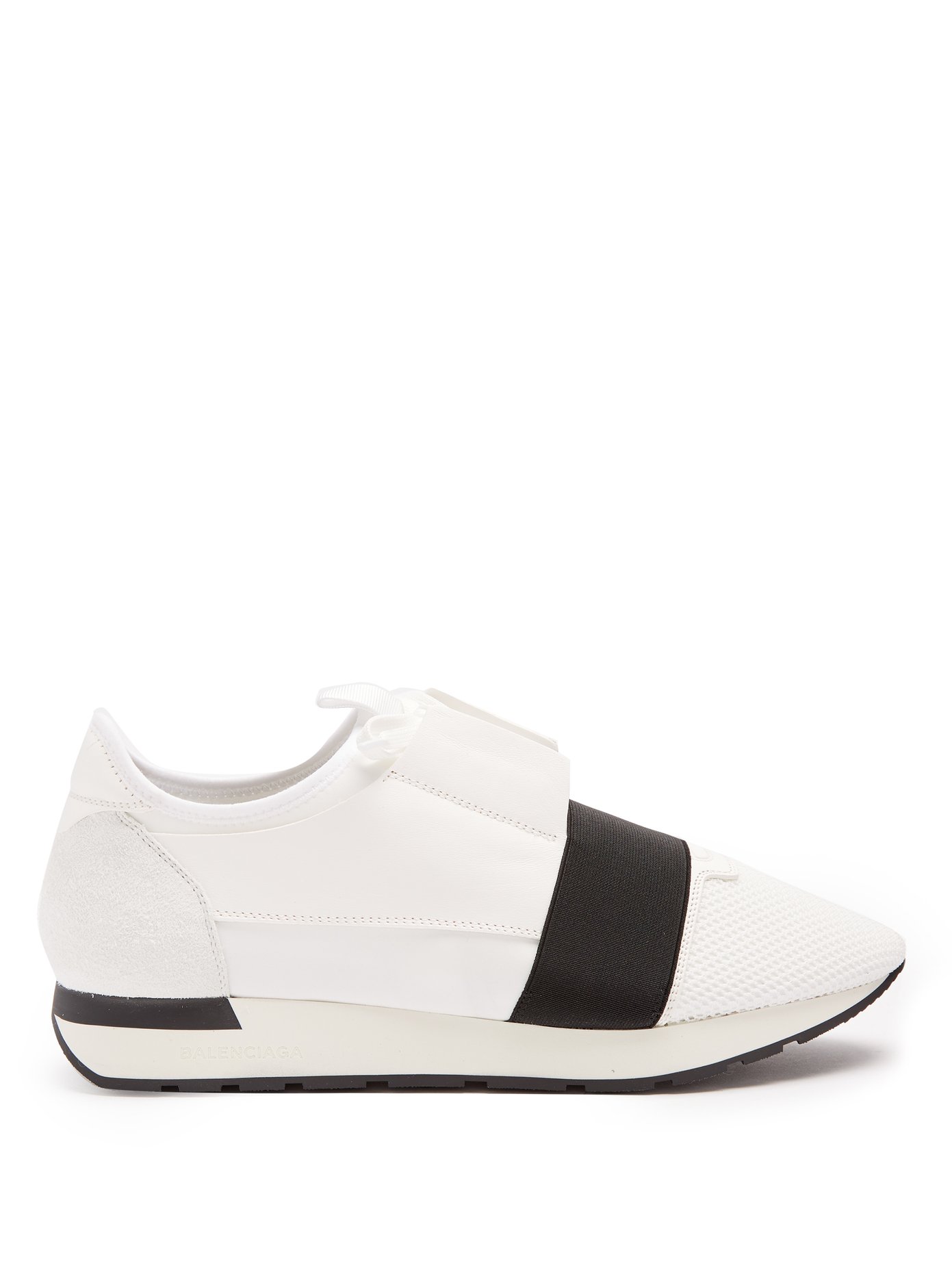 Race Runner panelled low-top trainers 