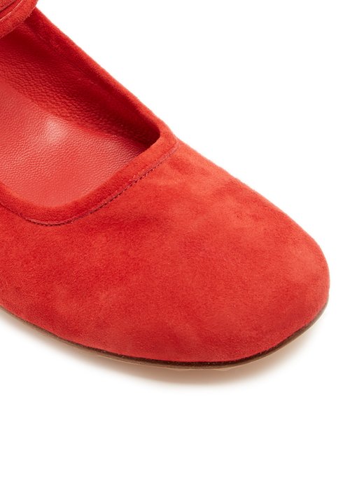 Thelma suede ballet flats | Maryam 