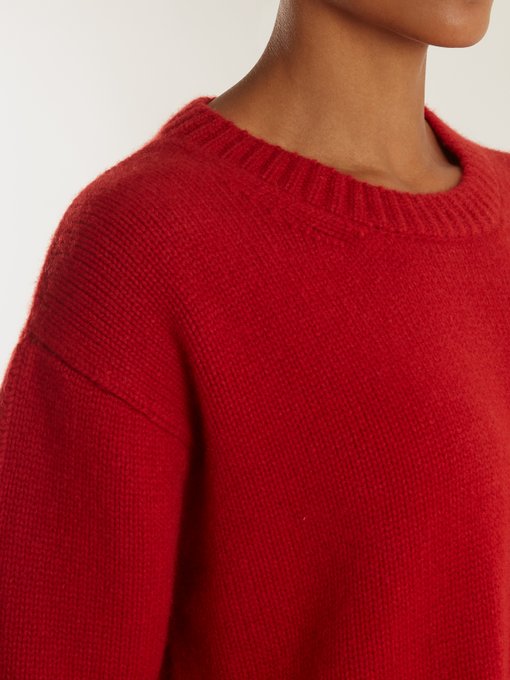 Frankie round-neck cashmere sweater | Khaite | MATCHESFASHION US
