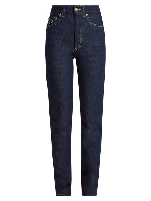 No. Twenty Eight high-rise slim-leg jeans | Emilia Wickstead ...
