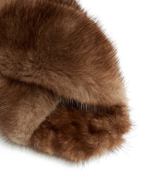 max mara mink slides