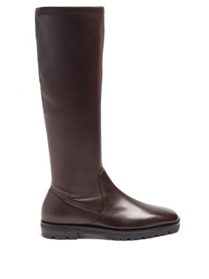 Fiona stretch-leather knee-high boots | The Row | MATCHESFASHION.COM US